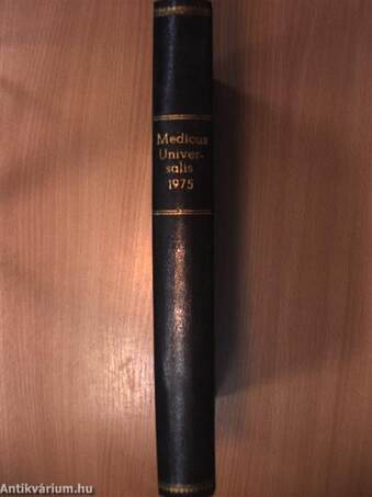 Medicus Universalis 1975/1-6./Supplementum