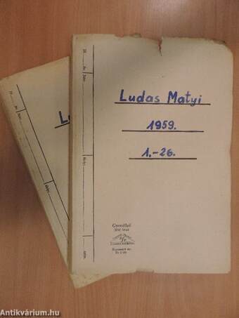 Ludas Matyi 1959. január-december I-II.