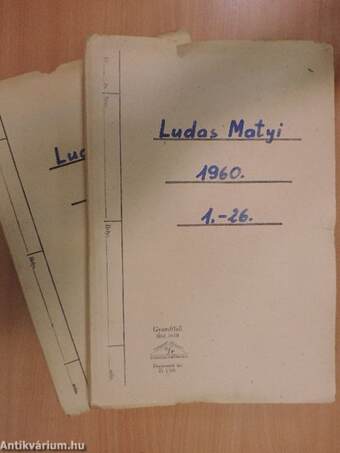 Ludas Matyi 1960. január-december I-II.
