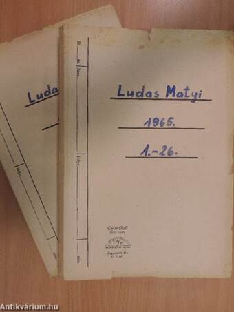 Ludas Matyi 1965. január-december I-II.