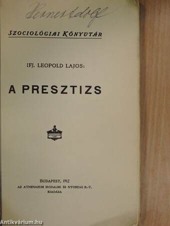 A presztizs