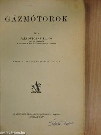 Gázmótorok