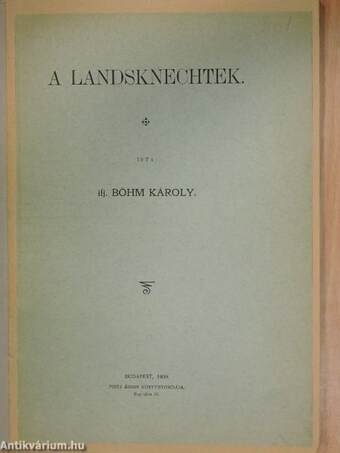 A landsknechtek