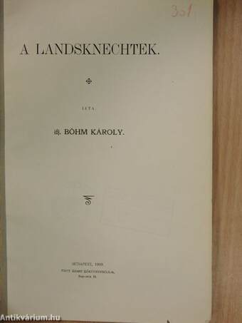 A landsknechtek