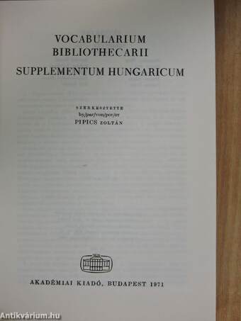 Supplementum Hungaricum