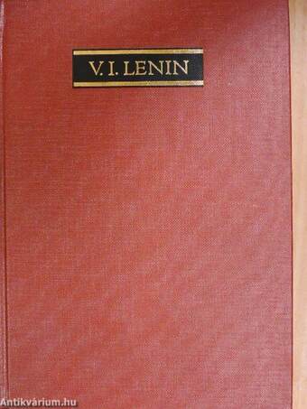 V. I. Lenin összes művei 39.