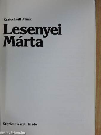 Lesenyei Márta