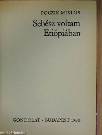 Sebész voltam Etiópiában