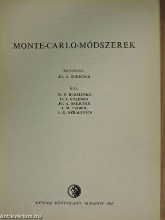 Monte-Carlo-módszerek