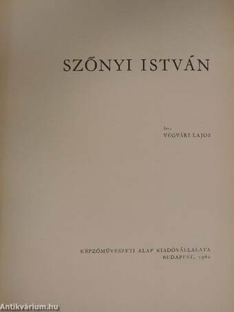 Szőnyi István