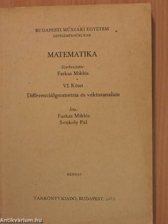 Matematika VI.