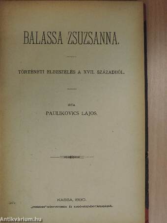 Balassa Zsuzsanna