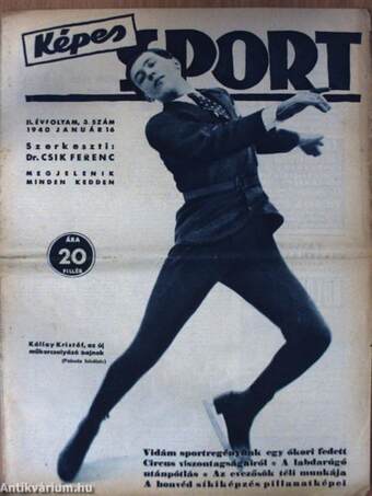 Képes Sport 1940. január 16.