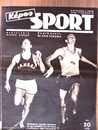 Képes Sport 1940. február 13.