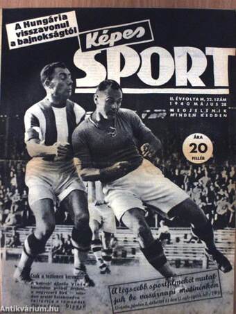 Képes Sport 1940. május 28.