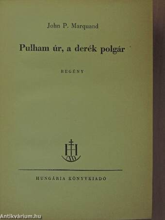 Pulham úr, a derék polgár