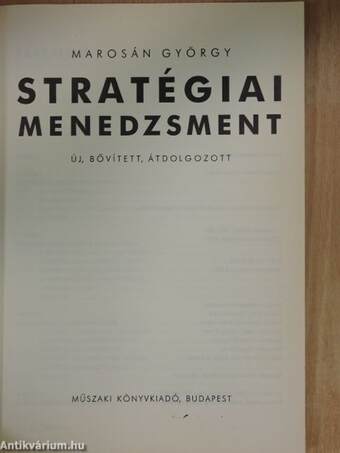 Stratégiai menedzsment