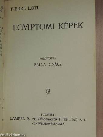 A kyméi énekes/Egyiptomi képek/Nagy-Britannia veszedelme/Egy tengerésztiszt naplójából/Német elbeszélők tára/A bor és egyéb apróságok