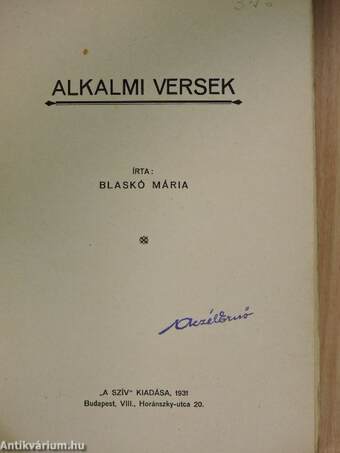 Alkalmi versek