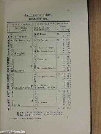 Magyar Tud. Akadémiai Almanach polgári és csillagászati naptárral MCMIX-re/A Magyar Tudományos Akadémia alapszabályai és ügyrendje 1909