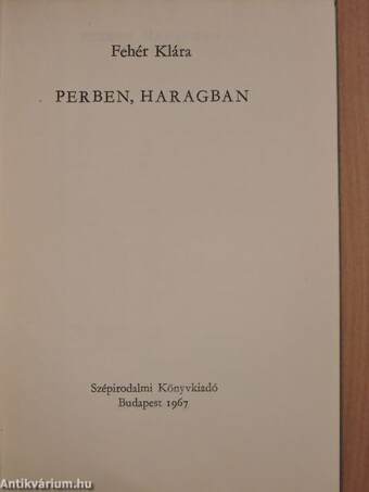 Perben, haragban