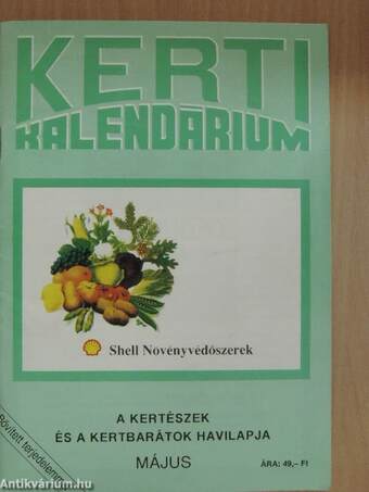 Kerti Kalendárium 1992. május