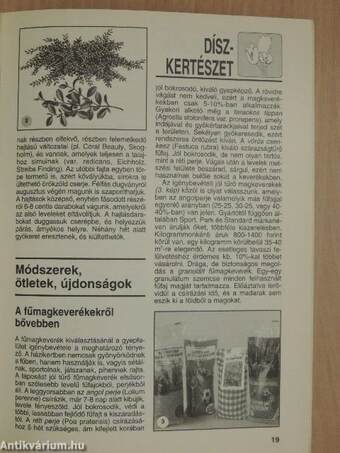 Kerti Kalendárium 2001. augusztus