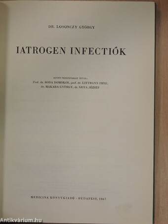 Iatrogen infectiók