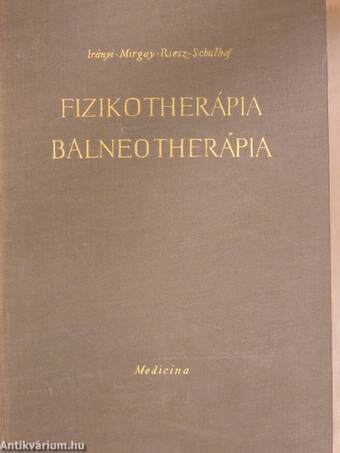 Fizikotherápia-balneotherápia