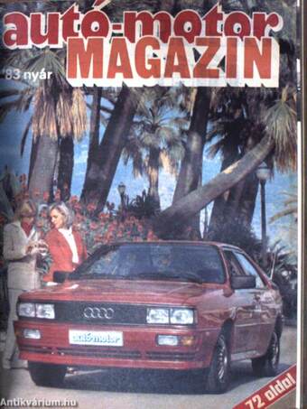 Autó-Motor 1983. január-december/Autó-Motor Magazin 1983. nyár-ősz