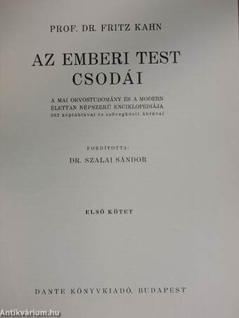 Az emberi test csodái I-II.