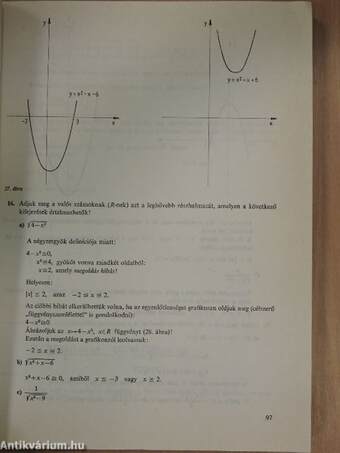 Ötösöm lesz matematikából - Példatár/Megoldások