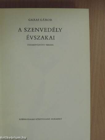 A szenvedély évszakai