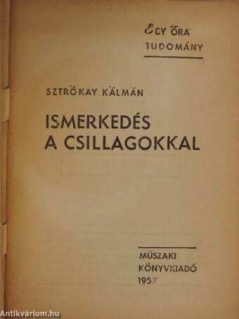 Ismerkedés a csillagokkal