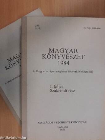 Magyar könyvészet 1984 I-II.