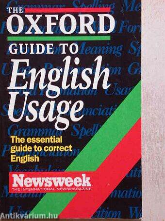 The Oxford Guide to English Usage