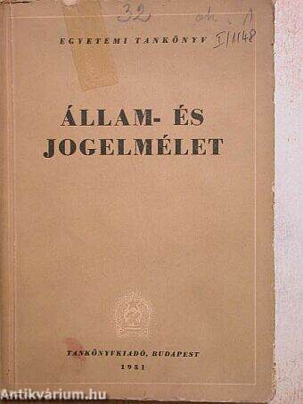 Állam- és jogelmélet