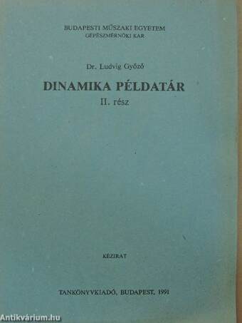 Dinamika példatár II.