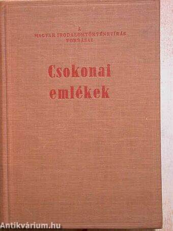 Csokonai emlékek