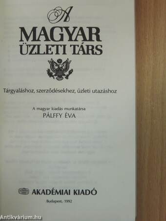 A magyar üzleti társ