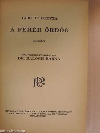 A fehér ördög