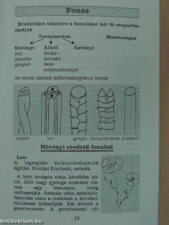 Háztartási ismeretek I.