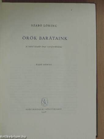 Örök barátaink I-II.