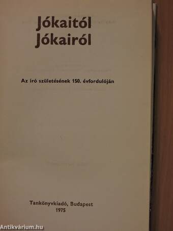 Jókaitól-Jókairól