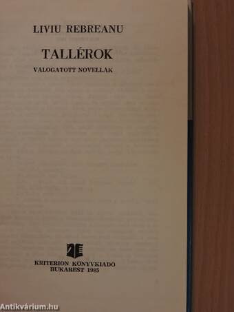 Tallérok