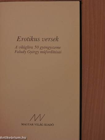 Erotikus versek