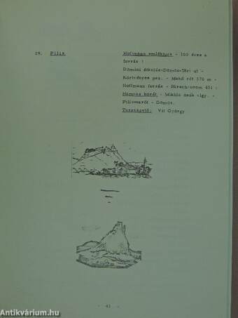 Nehézipari Minisztérium S. E. Természetjáró Szakosztály turaterve 1976.