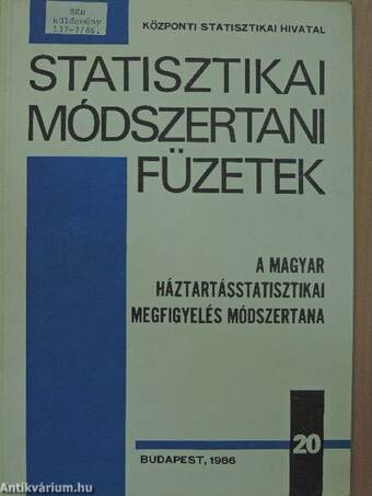 A magyar háztartásstatisztikai megfigyelés módszertana