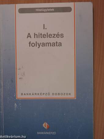 Hitelügyletek I.