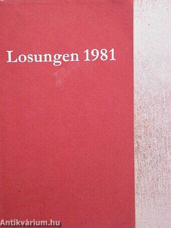 Losungen 1981